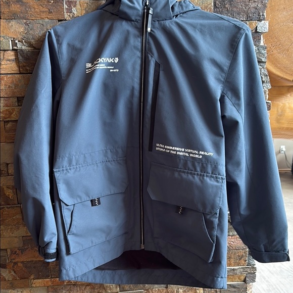 Blackyak Gray Jacket Sz 155 - Picture 1 of 13